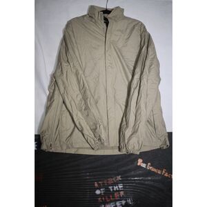 Brooks Brothers Golf Jacket XL Beige Lightweight Windbreaker